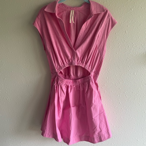 Anthropologie Dresses & Skirts - Pink Anthropologie Cutout Dress